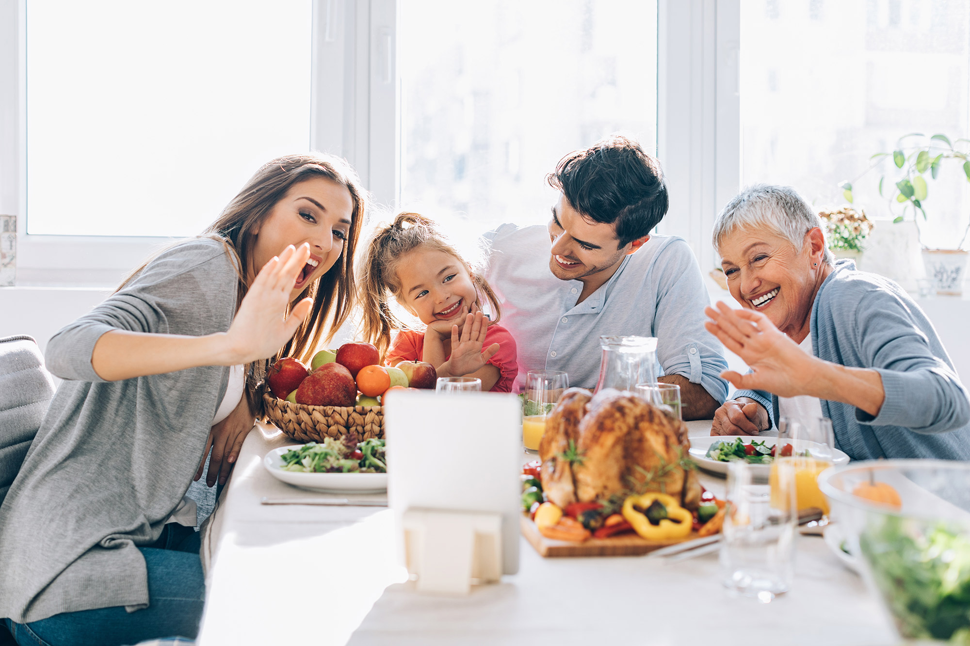 Family at Holiday Dinner