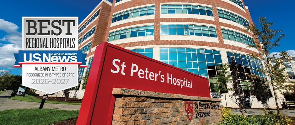 St. Peter's Hospital ranked #1