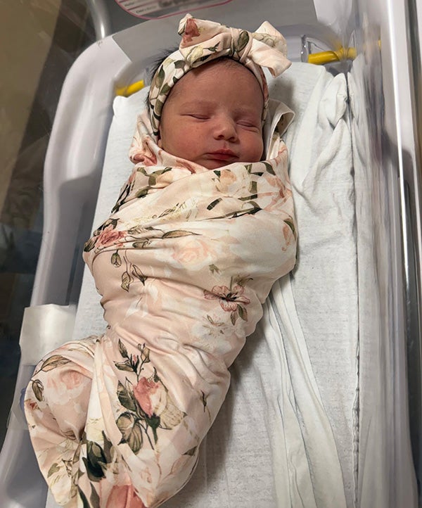 Rylee Carman, born at St. Peter's Hospital on July 21, 2026