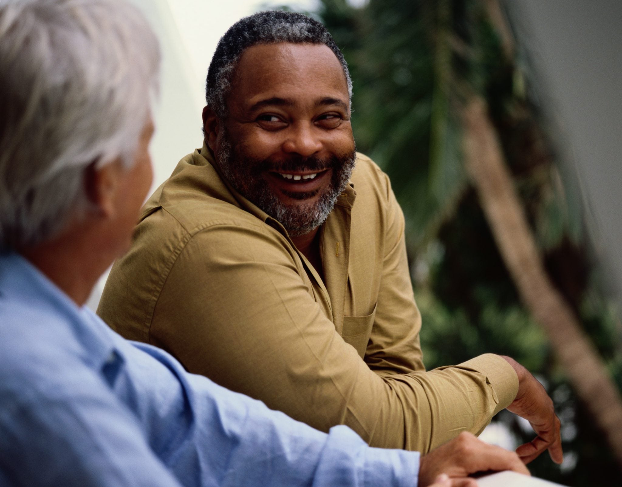 Provider with patient.