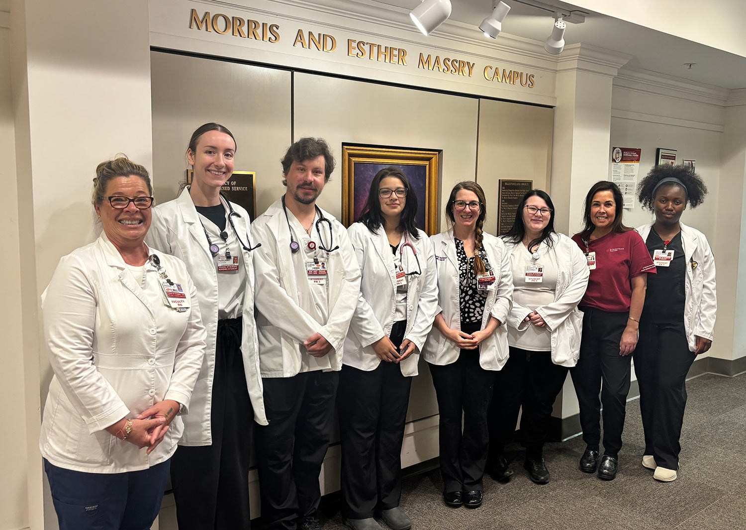Samaritan Hospital School of Nursing practical nursing students and faculty participated in the Wellness Health Fair sponsored by SPHP.