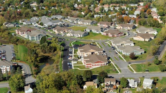 Eddy Village Green - Aerial View