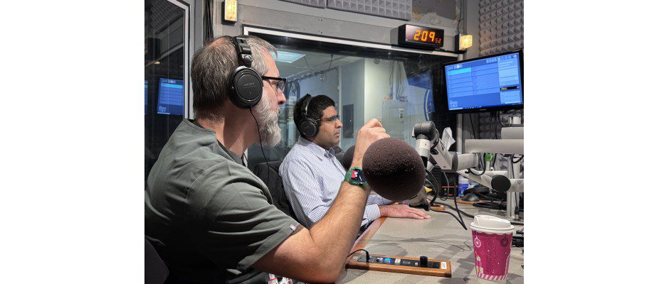 Dr. Angad Madan and Frank Babich