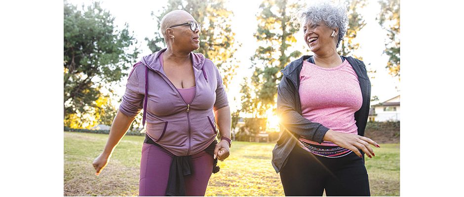 Manage Your Blood Pressure - Women Walking