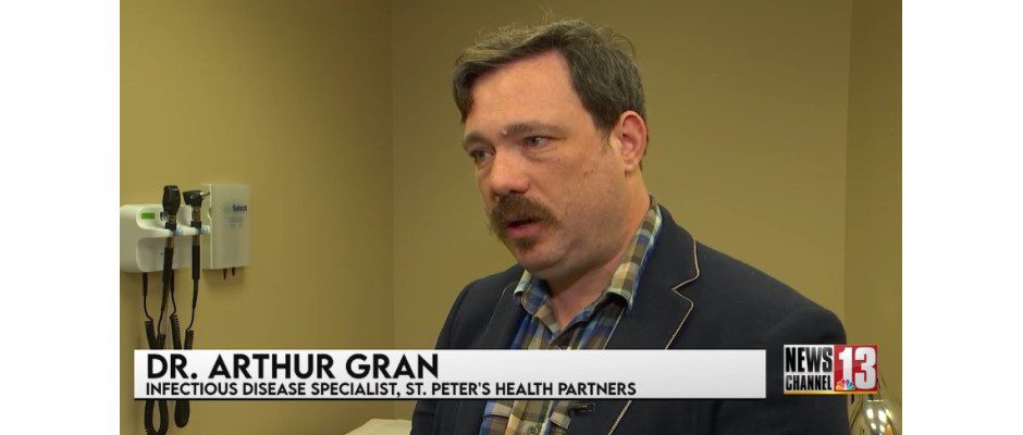 WNYT: Tick Season Means Increase in Cases of Lyme and Other Diseases