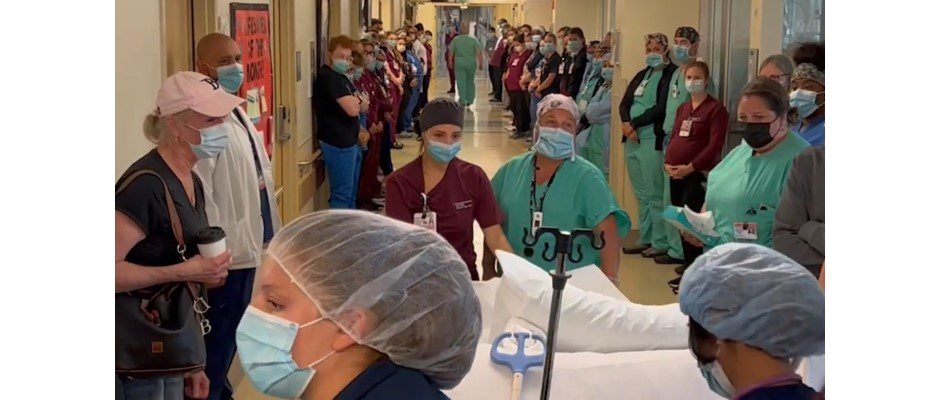 Honor Walk at St. Peter's Hospital