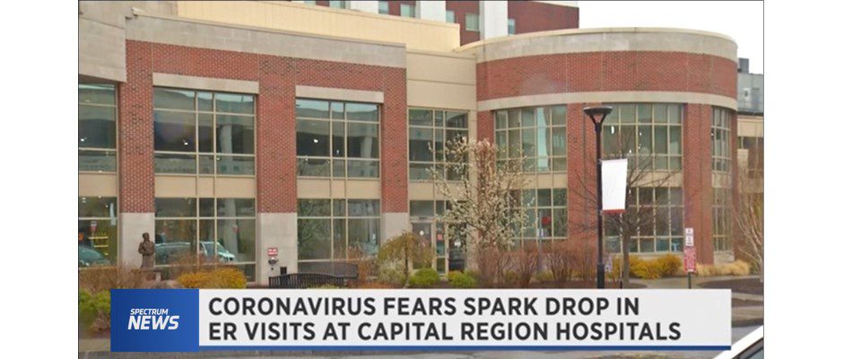 Spectrum: Local Medical Leaders Believe Coronavirus Fears to Blame for Drop in ER Visits