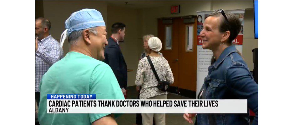 WTEN: Cardiac Patients Thank Doctors Who Helped Save Their Lives