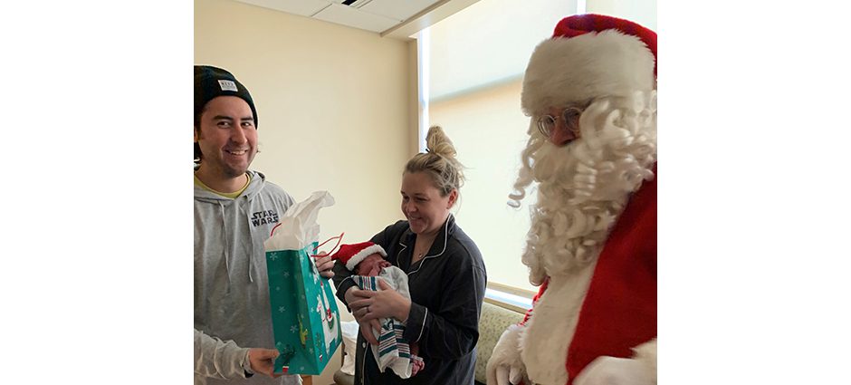 The Morales Family with Santa - SPHP News