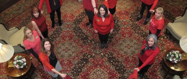 SPHP Colleagues Participate in National Wear Red Day