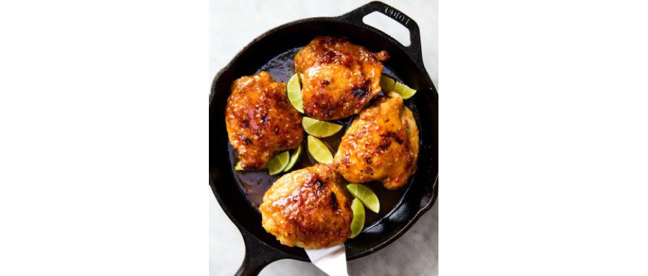 Sweet Chili-Glazed Chicken Thighs