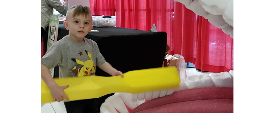 Come see our giant teeth at JTTB!