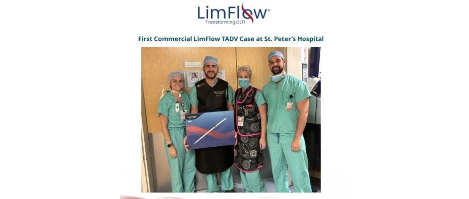 LimFlow team at St. Peter's Hospital