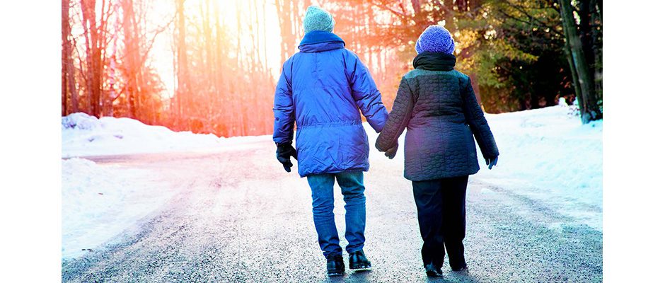 winter walking safely 2023