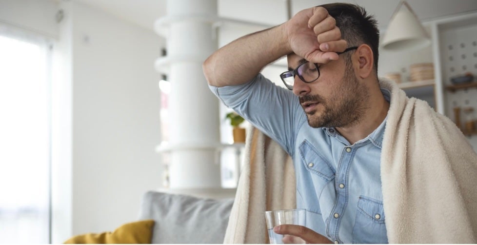 Person not feeling well.